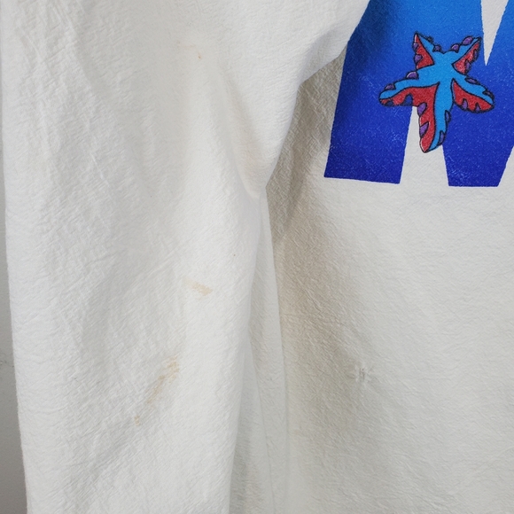 Vintage 90s El Mexicano Cozumel Mexico Zip Up Hooded Beach Jacket Size XL - Picture 7 of 12